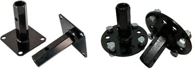 Tubo hexagonal para motoazada